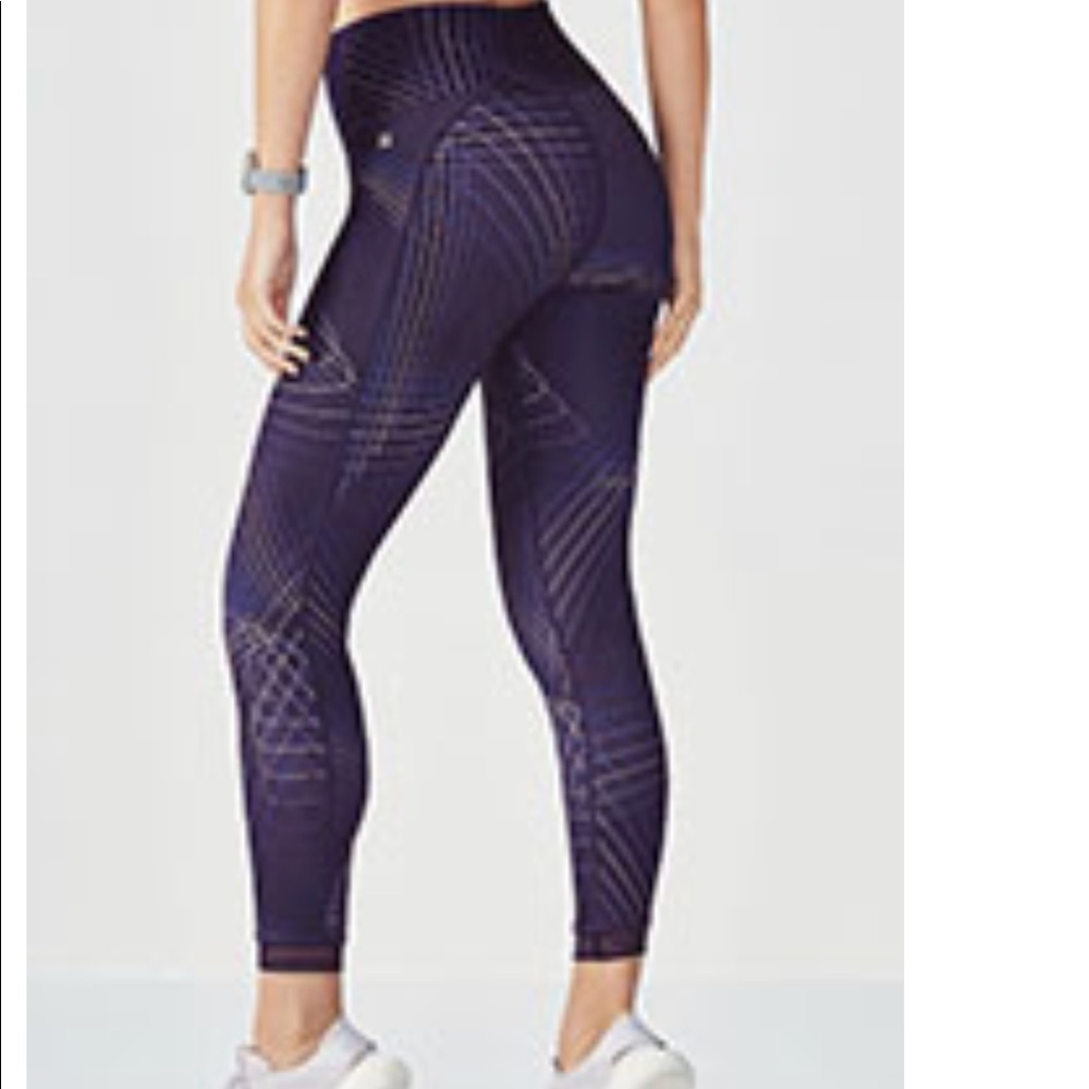 High Waisted Printed Power Hold Legging